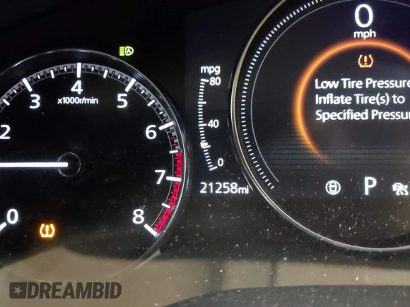 2023 Mazda CX-50 S Premium Plus with VIN 7MMVABEM3PN108555, listed as a IAAI auction lot 41202257 with 21,258 mi miles and . Bid and sale history available at DreamBid. Image 15.