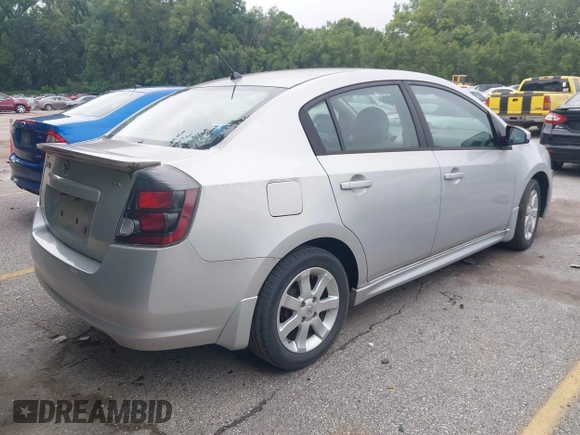 2011 Nissan Sentra S with VIN 3N1AB6AP6BL633513, listed as a IAAI auction lot 42783361 with 124,088 mi miles and . Bid and sale history available at DreamBid. Image 4.