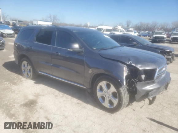 2014 Dodge Durango Limited with VIN 1C4RDHDG8EC305012, listed as a Copart auction lot 46655705 with 159,559 mi miles and Salvage Title. Bid and sale history available at carsss.com. Image 4.