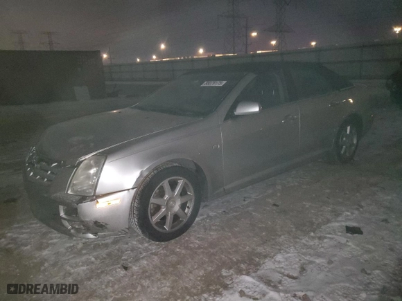 2006 Cadillac STS with VIN 1G6DW677X60204693, listed as a Copart auction lot 88079175 with 123717 miles and Salvage Title. Bid and sale history available at carsss.com. Image 1.