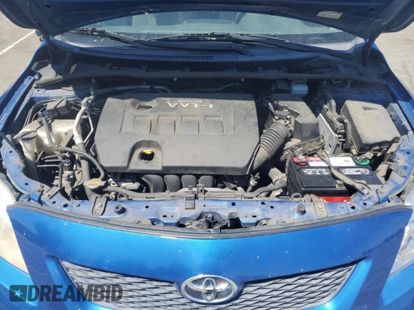 2009 Toyota Corolla with VIN JTDBL40E399093172, listed as a Copart auction lot 53878355 with 135,317 mi miles and Salvage Title. Bid and sale history available at carsss.com. Image 11.