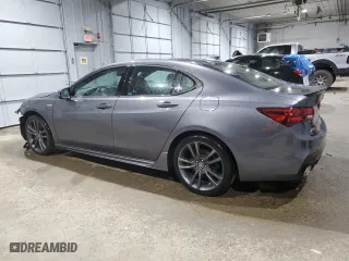 2019 Acura TLX w/A-Spec Pkg with VIN 19UUB3F61KA002637, listed as a Copart auction lot 88709515 with 87,385 mi miles and Salvage Title. Bid and sale history available at carsss.com. Image 2.