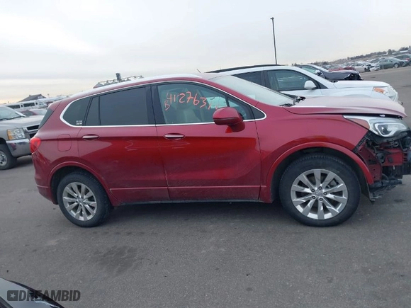 2018 Buick Envision Essence with VIN LRBFX2SA7JD009665, listed as a IAAI auction lot 41276312 with 145,588 mi miles. Bid and sale history available at carsss.com. Image 13.