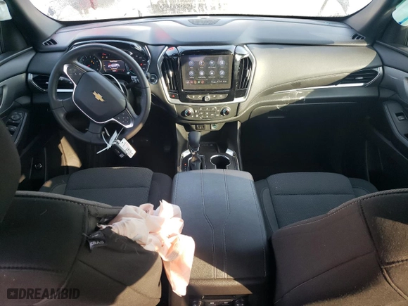 2022 Chevrolet Traverse LT Cloth with VIN 1GNEVGKW3NJ181556, listed as a Copart auction lot 44063055 with 33,857 mi miles and Salvage Title. Bid and sale history available at carsss.com. Image 8.