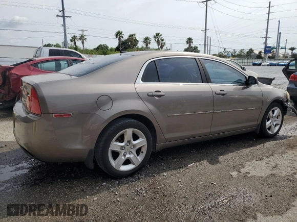 2011 Chevrolet Malibu 1LS with VIN 1G1ZB5E16BF163051, listed as a Copart auction lot 56042185 with 140,953 mi miles and Salvage Title. Bid and sale history available at DreamBid. Image 3.