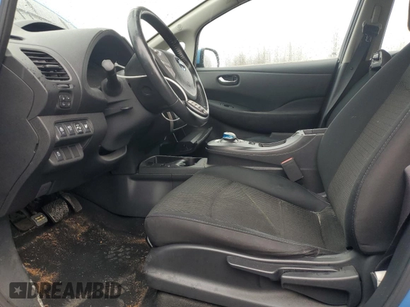2014 Nissan LEAF SV z VIN 1N4AZ0CPXEC333675, wystawiony jako Copart lot #47853455 z przebiegiem 73 045 mil mil oraz Szkoda całkowita • Salvage title. Historia ofert i sprzedaży dostępna na DreamBid. Obrazek 7.