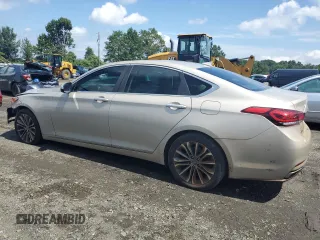 2015 Hyundai Genesis 3.8L with VIN KMHGN4JE7FU051963, listed as a Copart auction lot 67966694 with 140,222 mi miles and Clean Title. Bid and sale history available at carsss.com. Image 2.
