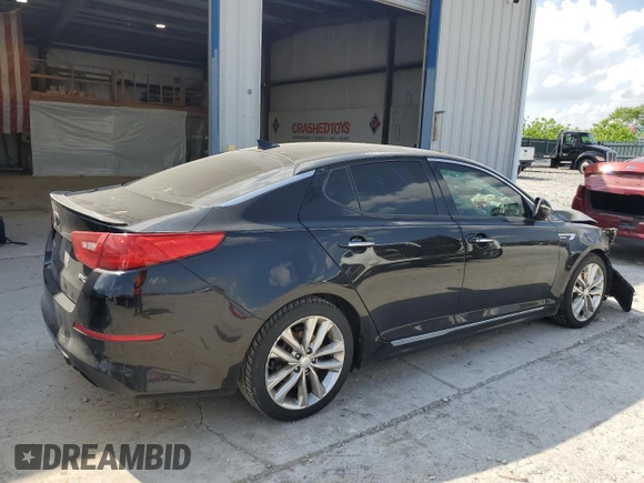 2015 Kia Optima SXL Turbo с VIN 5XXGR4A6XFG362083, выставлен на аукционе Copart как лот 54558035 с пробегом 151 679 миль миль и Списание • Salvage title. История ставок и продаж доступна на DreamBid. Изображение 3.
