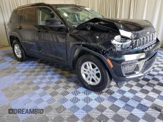 2023 Jeep Grand Cherokee Laredo with VIN 1C4RJHAG7P8866871, listed as a Copart auction lot 58341235 with 48,737 mi miles and Salvage title. Bid and sale history available at DreamBid. Image 4.