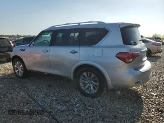 2015 Infiniti QX80 z VIN JN8AZ2NE5F9080124, wystawiony jako Copart lot #55226415 z przebiegiem Nie podano mil oraz Czysty tytuł • Clean title. Historia ofert i sprzedaży dostępna na DreamBid. Obrazek 2.