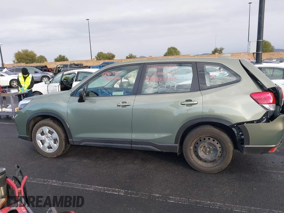 2021 Subaru Forester with VIN JF2SKAAC3MH531297, listed as a IAAI auction lot 41430507 with 22,313 mi miles. Bid and sale history available at carsss.com. Image 14.