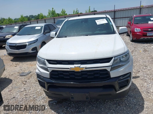 2022 Chevrolet Colorado 2WD LT with VIN 1GCGSCEN8N1159669, listed as a IAAI auction lot 42261442 with 110,875 mi miles and . Bid and sale history available at DreamBid. Image 12.
