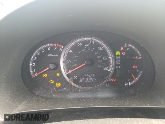2010 Mazda 5 Sport with VIN JM1CR2WL6A0362562, listed as a Copart auction lot 54691615 with 102,429 mi miles and Salvage Title. Bid and sale history available at DreamBid. Image 9.