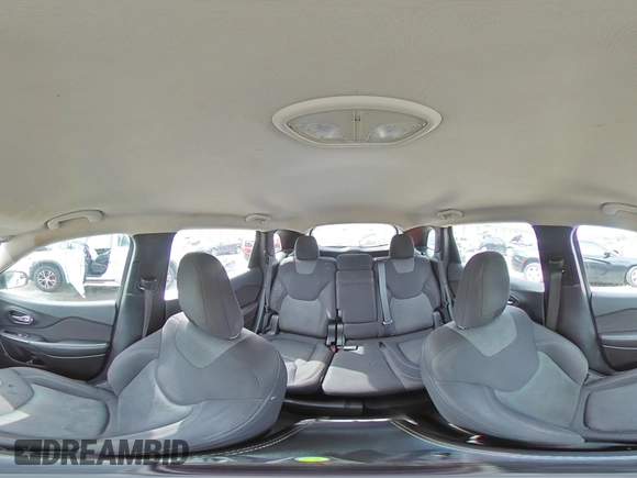 2015 Jeep Cherokee Sport with VIN 1C4PJLAB8FW761989, listed as a Copart auction lot 56869675 with 181,347 mi miles and Salvage title. Bid and sale history available at DreamBid. Image 15.