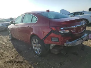 2015 Buick Regal Premium II with VIN 2G4GR5GX9F9129644, listed as a Copart auction lot 74641294 with 49,635 mi miles and Salvage Title. Bid and sale history available at carsss.com. Image 2.