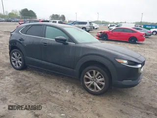 2020 Mazda CX-30 Select Package with VIN 3MVDMBCL3LM104988, listed as a IAAI auction lot 41951565 with 53,685 mi miles. Bid and sale history available at carsss.com. Image 1.
