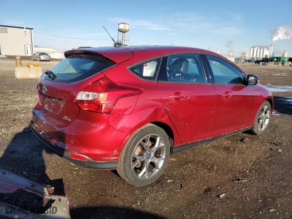 2013 Ford Focus SE with VIN 1FADP3K24DL225478, listed as a Copart auction lot 49217305 with 70,867 mi miles and Salvage Title. Bid and sale history available at carsss.com. Image 3.