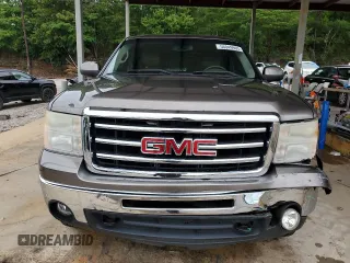 2012 GMC Sierra 1500 SLT with VIN 3GTP2WE74CG310914, listed as a Copart auction lot 56049905 with 106,882 mi miles and Salvage title. Bid and sale history available at DreamBid. Image 5.