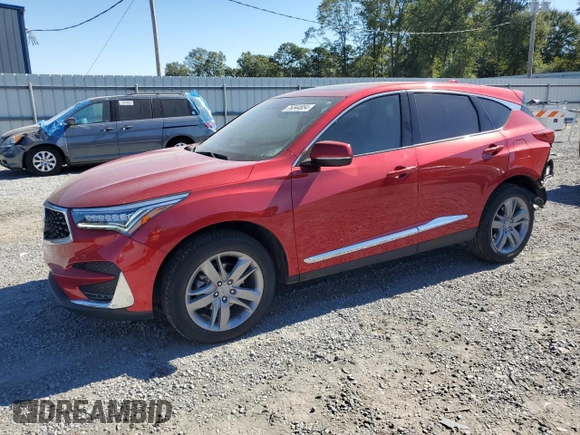 2019 Acura RDX w/Advance Pkg with VIN 5J8TC1H7XKL006953, listed as a Copart auction lot 76344854 with 54,866 mi miles and Salvage Title. Bid and sale history available at carsss.com. Image 1.
