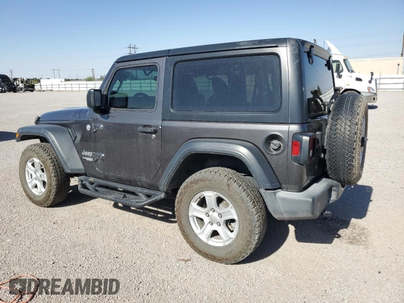 2018 Jeep Wrangler Sport с VIN 1C4GJXAN8JW226168, выставлен на аукционе Copart как лот 55465985 с пробегом 47 899 миль миль и Списание • Salvage title. История ставок и продаж доступна на DreamBid. Изображение 2.