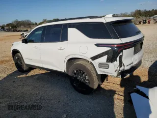 2024 Chevrolet Traverse FWD LT z VIN 1GNERGKS7RJ200715, wystawiony jako Copart lot #49406085 z przebiegiem 12 325 mil mil oraz Szkoda całkowita • Salvage title. Historia ofert i sprzedaży dostępna na DreamBid. Obrazek 2.
