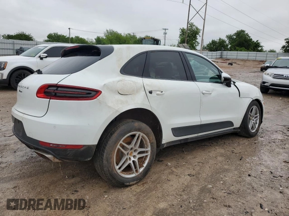 2017 Porsche Macan z VIN WP1AA2A52HLB00908, wystawiony jako Copart lot #55108025 z przebiegiem Nie podano mil oraz Szkoda całkowita • Salvage title. Historia ofert i sprzedaży dostępna na DreamBid. Obrazek 3.