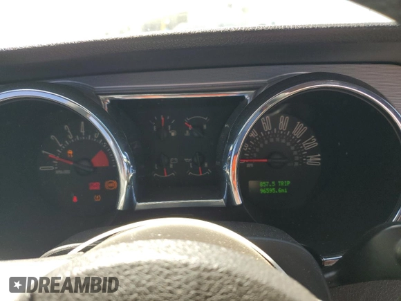 2009 Ford Mustang GT with VIN 1ZVHT82H995140721, listed as a Copart auction lot 60673295 with 96,595 mi miles and Salvage title. Bid and sale history available at DreamBid. Image 9.