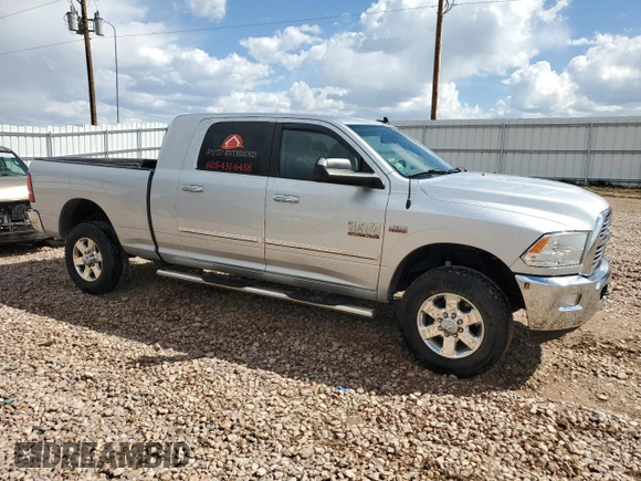 2015 Ram 2500 Big Horn with VIN 3C6UR5MJ8FG658670, listed as a Copart auction lot 54161155 with 128,375 mi miles and Salvage title. Bid and sale history available at DreamBid. Image 4.