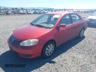 2003 Toyota Corolla CE with VIN 1NXBR32E73Z004788, listed as a IAAI auction lot 42184258 with 247,491 mi miles and . Bid and sale history available at DreamBid. Image 2.