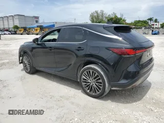 2023 Lexus RX 350 z VIN 2T2BAMBA3PC004378, wystawiony jako Copart lot #63559135 z przebiegiem 18 609 mil mil oraz Czysty tytuł • Clean title. Historia ofert i sprzedaży dostępna na DreamBid. Obrazek 2.