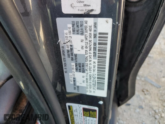 2013 Mazda 5 Sport z VIN JM1CW2BL2D0145710, wystawiony jako Copart lot #58530335 z przebiegiem 147 596 mil mil oraz Czysty tytuł • Clean title. Historia ofert i sprzedaży dostępna na DreamBid. Obrazek 13.