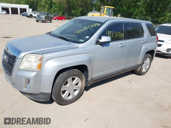 2011 GMC Terrain SLE-1 with VIN 2CTALMEC6B6452359, listed as a IAAI auction lot 42237349 with 198,817 mi miles and . Bid and sale history available at DreamBid. Image 2.