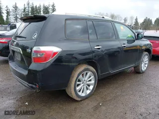 2008 Toyota Highlander Hybrid with VIN JTEEW41AX82023610, listed as a IAAI auction lot 41905788 with 277,370 mi miles. Bid and sale history available at carsss.com. Image 4.
