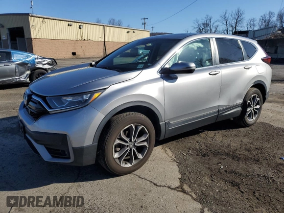 2020 Honda CR-V EX with VIN 2HKRW2H50LH618010, listed as a Copart auction lot 50263355 with 46,531 mi miles and Salvage Title. Bid and sale history available at DreamBid. Image 1.
