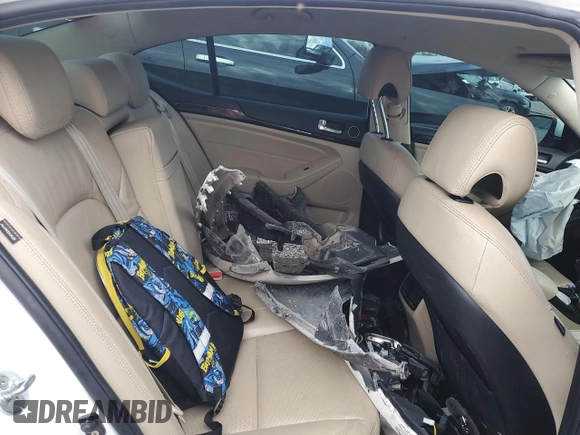 2015 Kia Cadenza Premium with VIN KNALN4D77F5168594, listed as a Copart auction lot 80890504 with 115,693 mi miles and Salvage Title. Bid and sale history available at carsss.com. Image 10.