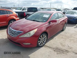 2012 Hyundai Sonata 2.4L Limited PZEV with VIN 5NPEC4AC4CH386426, listed as a IAAI auction lot 42036754 with 216,619 mi miles. Bid and sale history available at carsss.com. Image 2.