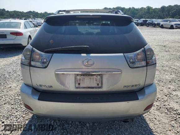 2006 Lexus RX 330 with VIN 2T2GA31U46C045659, listed as a Copart auction lot 60987985 with 122,714 mi miles and Salvage title. Bid and sale history available at DreamBid. Image 6.