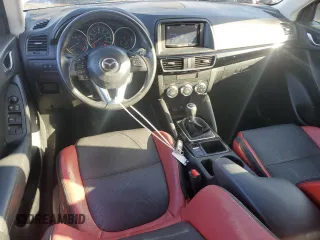 2016 Mazda CX-5 Sport with VIN JM3KE2BEXG0904597, listed as a Copart auction lot 86293834 with 63,343 mi miles and Salvage Title. Bid and sale history available at carsss.com. Image 8.