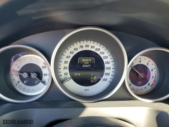 2015 Mercedes-Benz E-Class E 400 with VIN WDDKJ6HB7FF300175, listed as a Copart auction lot 82913174 with 52,427 mi miles and Salvage Title. Bid and sale history available at carsss.com. Image 9.
