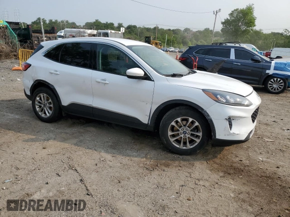 2021 Ford Escape SE with VIN 1FMCU0G63MUA25979, listed as a Copart auction lot 59115355 with 78,166 mi miles and Salvage title. Bid and sale history available at DreamBid. Image 4.