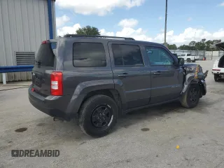 2016 Jeep Patriot Sport z VIN 1C4NJPBB5GD659463, wystawiony jako Copart lot #64998885 z przebiegiem 60 860 mil mil oraz Szkoda całkowita • Salvage title. Historia ofert i sprzedaży dostępna na DreamBid. Obrazek 3.