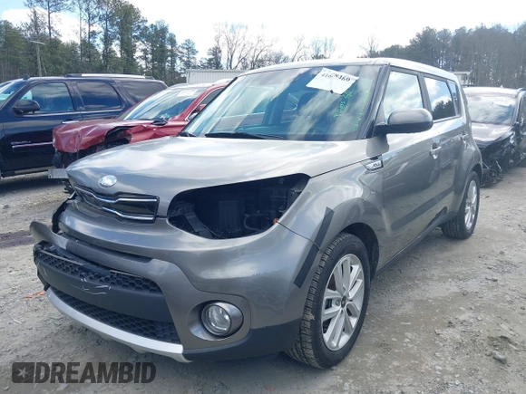 2018 Kia Soul + with VIN KNDJP3A58J7568064, listed as a IAAI auction lot 41628469 with 98,947 mi miles. Bid and sale history available at carsss.com. Image 17.