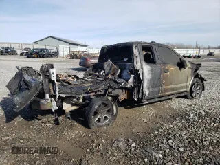 2017 Ford F-150 XL with VIN 1FTFX1EF8HFA34138, listed as a Copart auction lot 48054865 with Not Provided miles and Salvage Title. Bid and sale history available at carsss.com. Image 3.