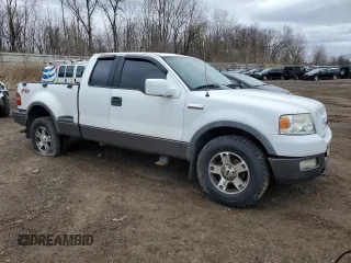 2005 Ford F-150 XLT z VIN 1FTPX04505KE50887, wystawiony jako Copart lot #53203395 z przebiegiem 164 936 mil mil oraz Czysty tytuł • Clean title. Historia ofert i sprzedaży dostępna na DreamBid. Obrazek 4.