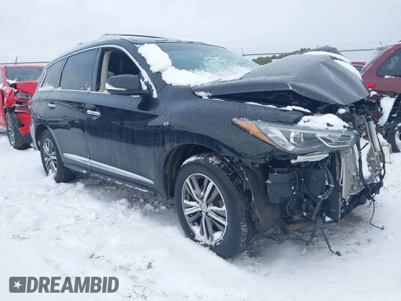 2016 Infiniti QX60 with VIN 5N1AL0MM9GC530142, listed as a IAAI auction lot 40989376 with 116,782 mi miles and . Bid and sale history available at DreamBid. Image 1.