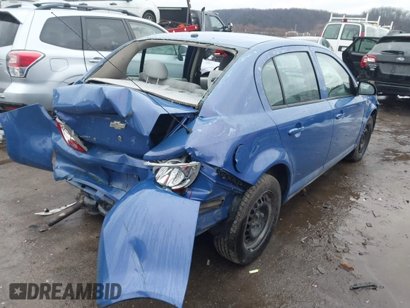 2008 Chevrolet Cobalt LS with VIN 1G1AK58F987239496, listed as a IAAI auction lot 41141237 with Not Provided miles and . Bid and sale history available at DreamBid. Image 4.