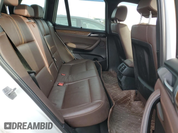 2017 BMW X3 xDrive28i with VIN 5UXWX9C52H0D95846, listed as a Copart auction lot 48123175 with Not Provided miles and Salvage Title. Bid and sale history available at DreamBid. Image 11.