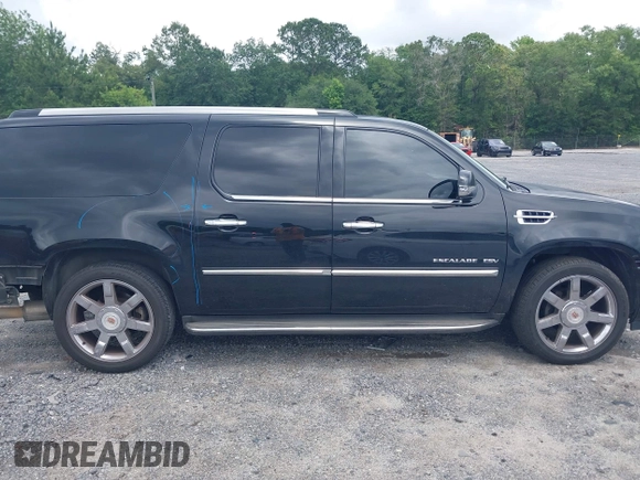 2014 Cadillac Escalade ESV Luxury with VIN 1GYS4HEF6ER199190, listed as a IAAI auction lot 42365693 with 144,875 mi miles and . Bid and sale history available at DreamBid. Image 14.
