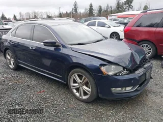 2015 Volkswagen Passat 2.0L TDI SEL Premium with VIN 1VWCV7A30FC001489, listed as a IAAI auction lot 41663161 with 134,232 mi miles. Bid and sale history available at carsss.com. Image 1.