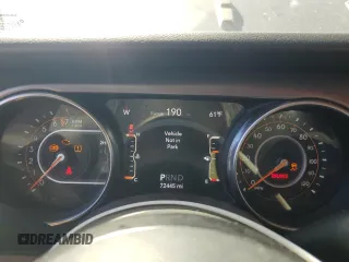 2020 Jeep Gladiator Sport S с VIN 1C6JJTAG4LL184187, выставлен на аукционе Copart как лот 47955245 с пробегом 72 445 миль миль и Списание • Salvage title. История ставок и продаж доступна на DreamBid. Изображение 9.